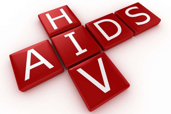 HIV AIDS in red boxes