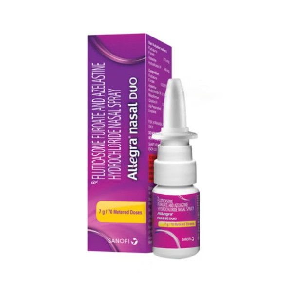 Allegra 27.5 / 140mcg Nasal Duo Spray - BRAND