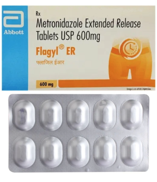 Flagyl ER 600mg Tablets - BRAND