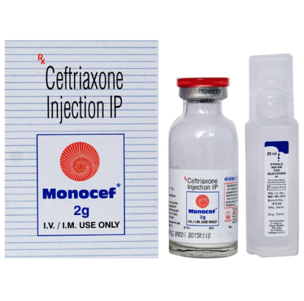 Rocephin 2gm Generic Injection