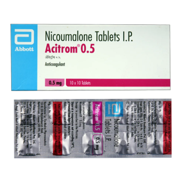  Acenocoumarol 0.5mg Generic Tablets 