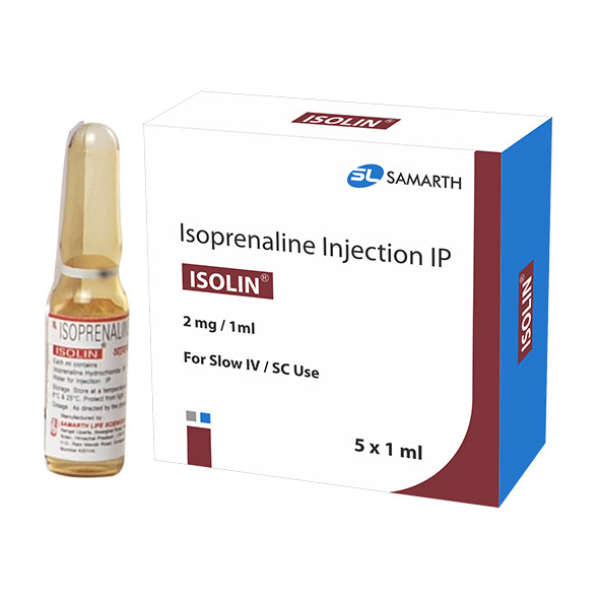 Isuprel 2mg (1ml Vial) Generic Injection 