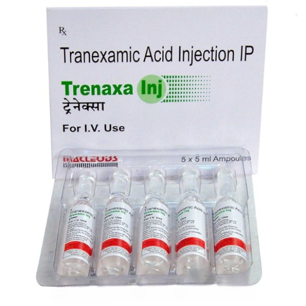 Cyklokapron 500mg (5ml Vial) Generic Injection