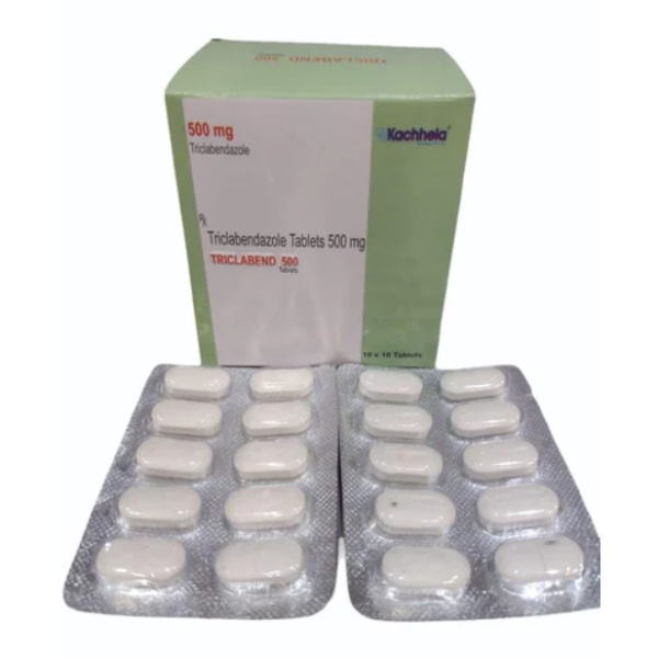 A box and strip of Egaten 500mg Generic Tablets