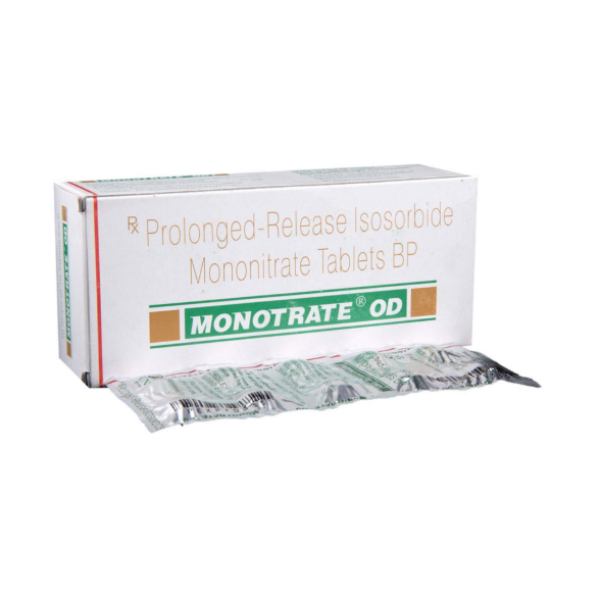 A box and a strip of Imdur Generic (50mg) Tablet