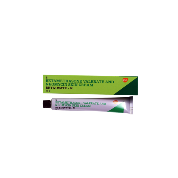A pack and a tube of Betnovate-N generic Cream