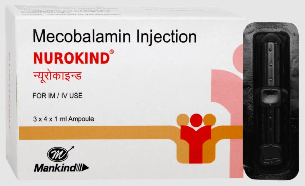 A box pack of Generic injection 1ml - Methylcobalamin