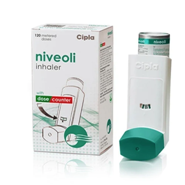 A box and Fostair 100/6mcg Generic Inhaler