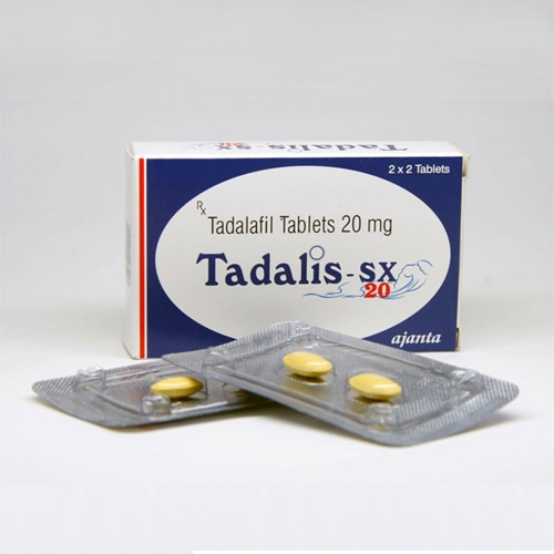 A box and two strips of Cialis 20mg Tablets - Tadalafil