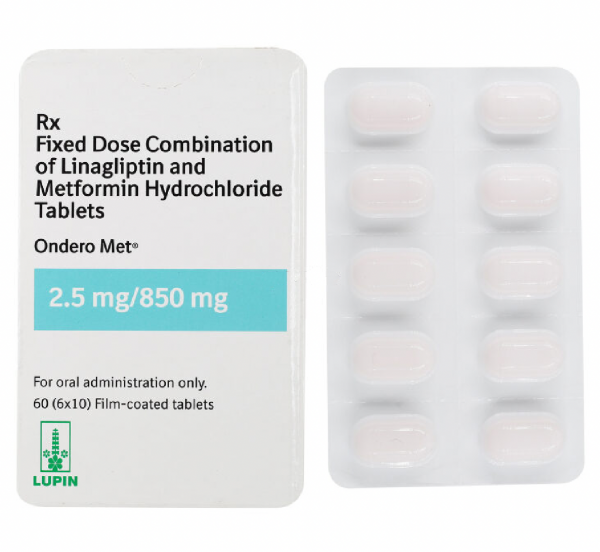 Jentadueto 2.5mg/850mg Generic Tablets