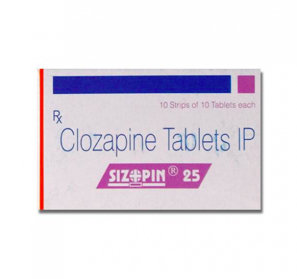 Clozaril 25mg Generic Tablets