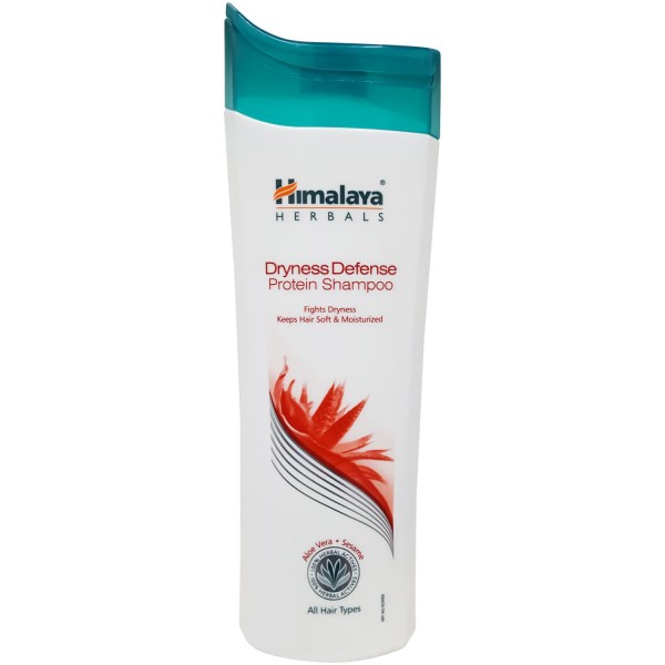 A bottle of Himalaya Dryness Defense Protein Shampoo Bottle 100 ml