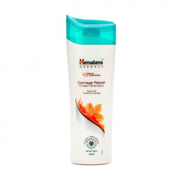 A bottle of Himalaya Damage Repair Protein Shampoo Bottle 200 ml