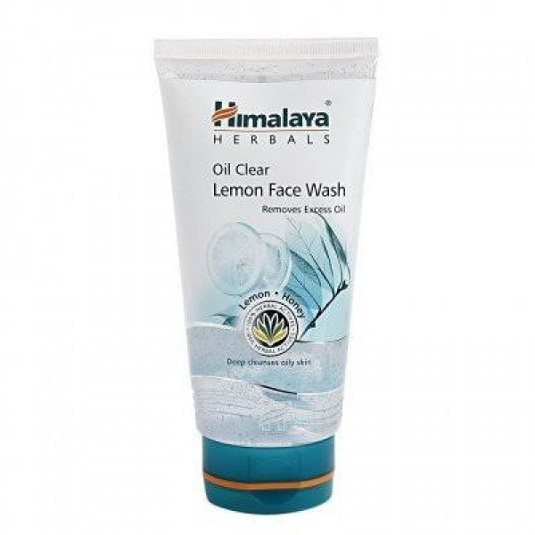 A tube of Himalaya Oil Clear Lemon Face Wash 100 ml