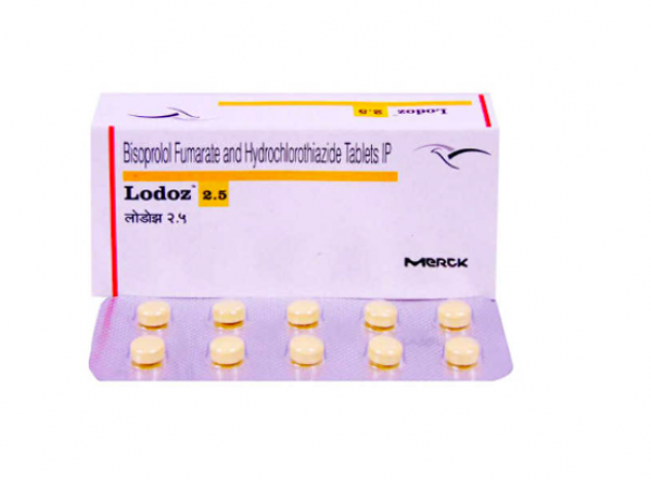 Ziac 2.5mg/6.25mg Tablets - International Brand Version (Lodoz)