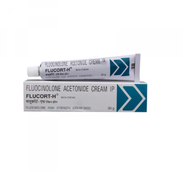 A tube and a box of Synalar 0.1 Percent 30gm generic Skin Cream - Fluocinolone acetonide