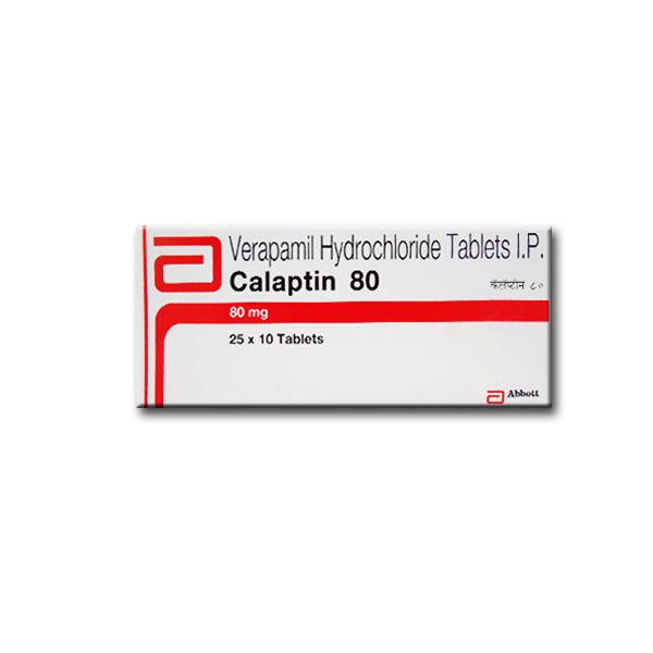 Box pack of Calan 80 mg Generic tablets - Verapamil
