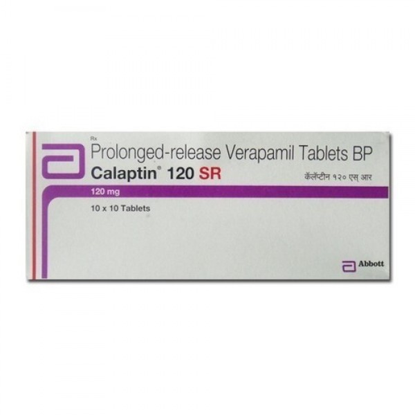 Box of Calan SR 120 mg Generic tablets - Verapamil