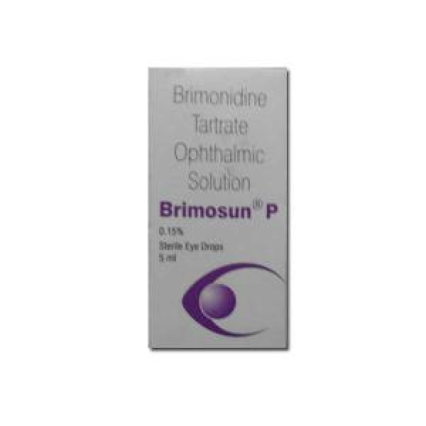 Box of Alphagan P 0.15 Percent 5ml generic eye drops - Brimonidine