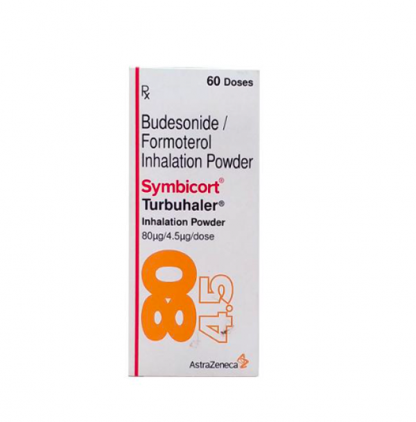 Symbicort 80mcg/4.5mcg Turbuhaler 60 Doses - BRAND