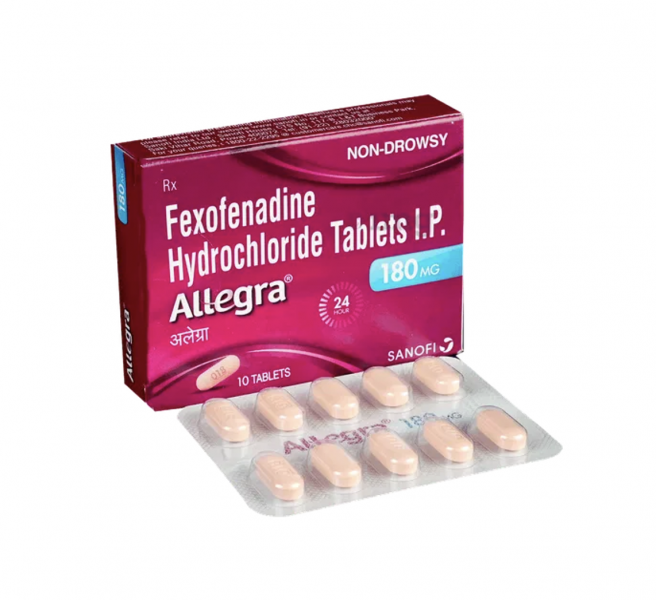 Allegra 180mg Tablets - BRAND