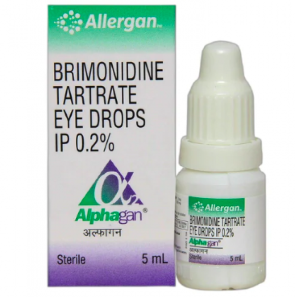 Alphagan 0.2 Percent (5ml) Eye Drops - BRAND