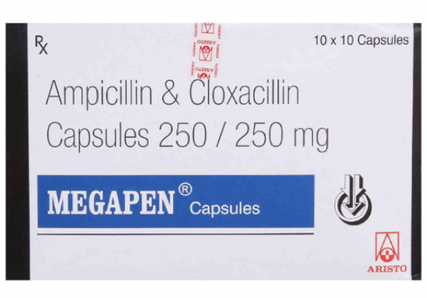 Ampicillin (250mg) + Cloxacillin (250mg) Capsules