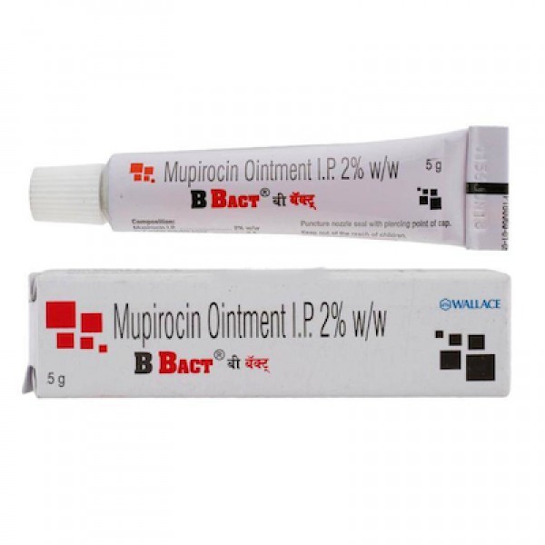 A box and a tube of generic Mupirocin 2% Ointment