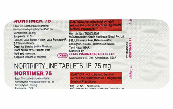 Pamelor 75mg Generic Tablets
