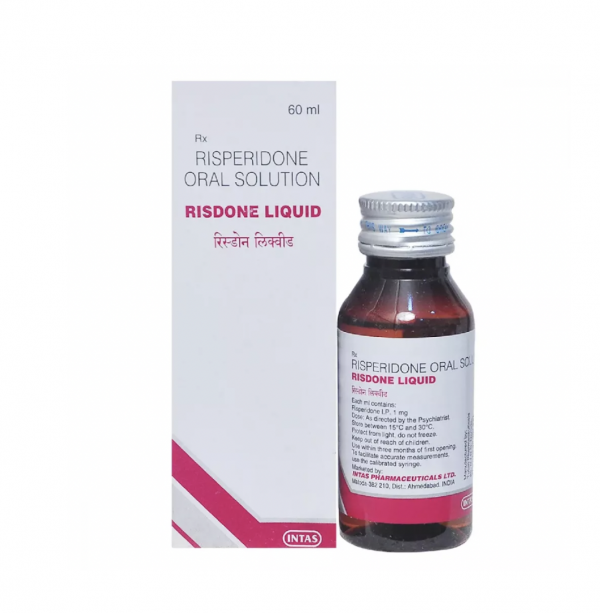 Risperdal 1mg/mL (60ml) Generic Liquid Bottle