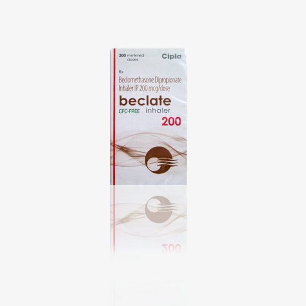 A unit of generic Beclomethasone Dipropionate 100MCG inhalation