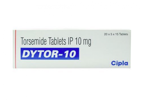 A box of Torsemide 10mg Generic Tablets