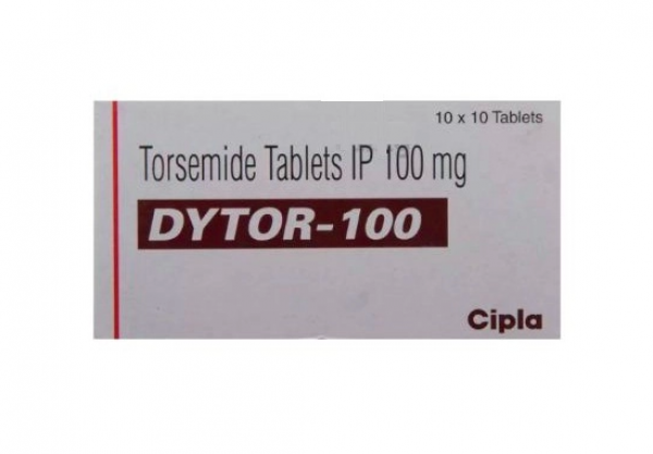 A box of Torsemide 100mg Generic Tablets