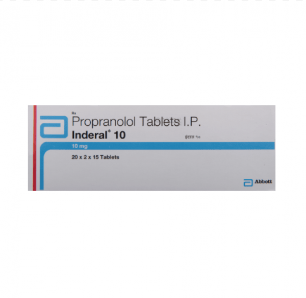 Box of generic propranolol10mg tablets