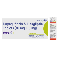 Dapagliflozin (10mg) + Linagliptin (5mg) Generic Tablets