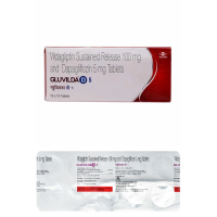 Dapagliflozin (5mg) + Vildagliptin (100mg) Generic Tablets
