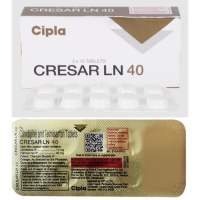 A pack and strips of generic Cilnidipine (10mg) + Telmisartan (40mg) Tablets
