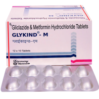 Gliclazide 80mg + Metformin 500mg Generic Tablets