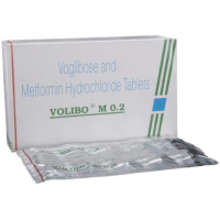 Metformin 500mg + Voglibose 0.2mg Generic Tablets