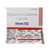 Silodosin 8mg + Dutasteride 0.5mg Generic Capsules