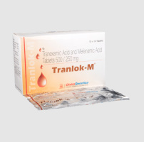 Tranexamic Acid 500mg + Mefenamic Acid 250mg Generic Tablets