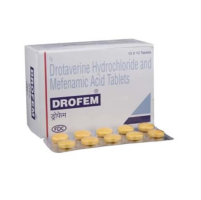 Drotaverine 80mg + Mefenamic Acid 250mg Generic Tablets