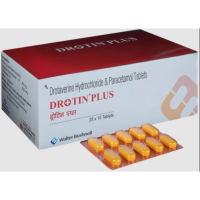 Drotaverine 80mg + Paracetamol 500mg Generic Tablets