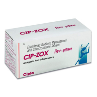 Chlorzoxazone 500mg + Diclofenac 50mg + Paracetamol 325mg Generic Tablets