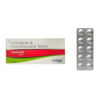 Aceclofenac 100mg + Thiocolchicoside 4mg Generic Tablets