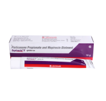 Fluticasone Propionate 0.005 Percent + Mupirocin 2 Percent (10gm) Generic Ointment