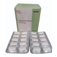 A box and strip of Egaten 500mg Generic Tablets