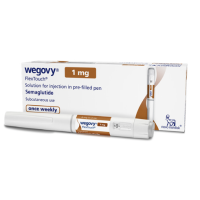 A pack and a pre-filled pen of 1mg Semaglutide Injection