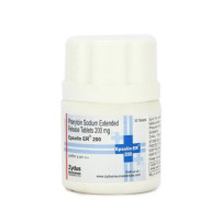 A bottle of generic Phenytek ER 200mg Pills