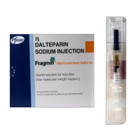 A pack and a vial of Dalteparin (5000IU) Injection